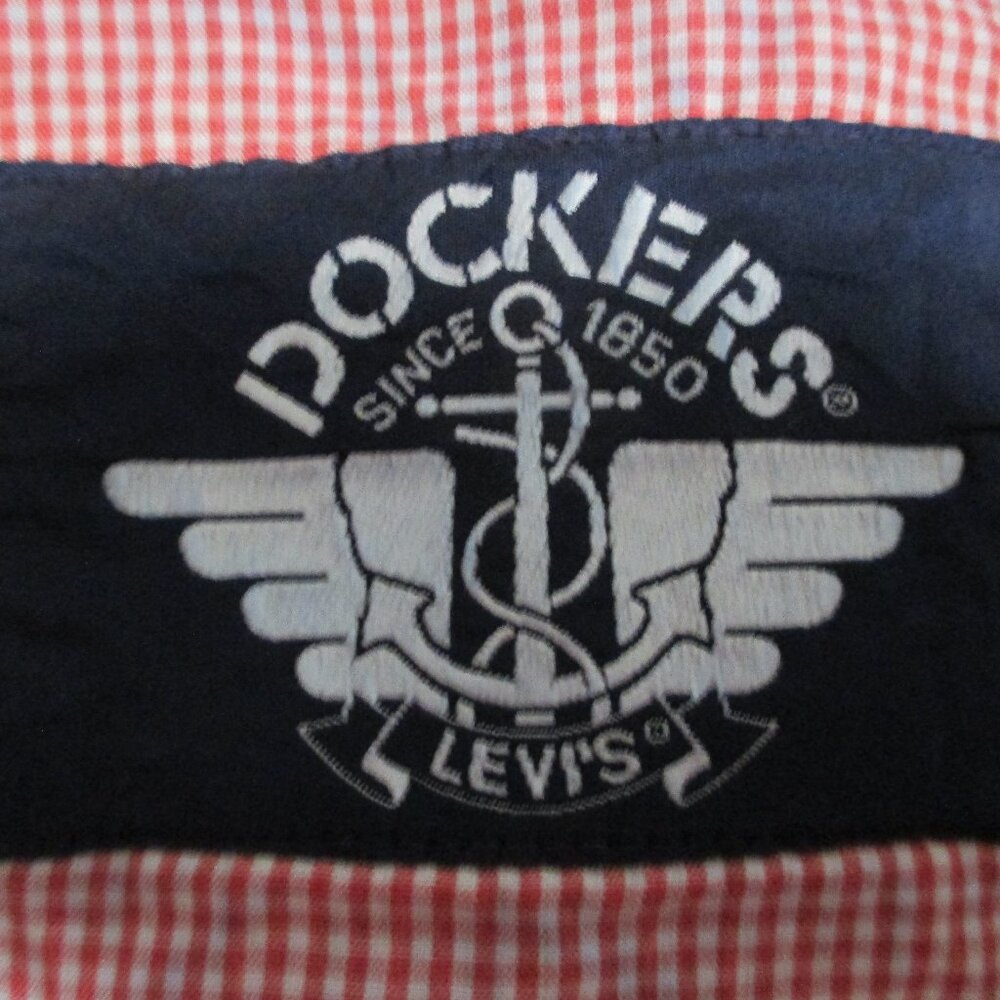Dockers by Levi's Vintage Barn Chore Utility Denim Jacket for Women size M - Picture 2 of 12